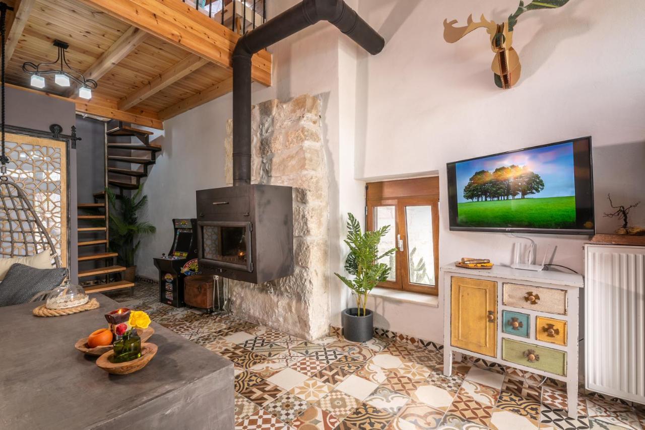 Villa Armenus, Private Pool, Garden, Bbq Chania  Bagian luar foto