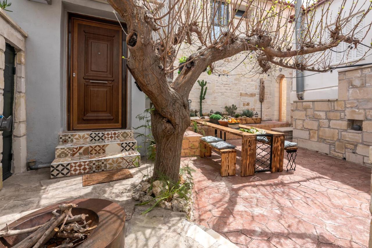 Villa Armenus, Private Pool, Garden, Bbq Chania  Bagian luar foto