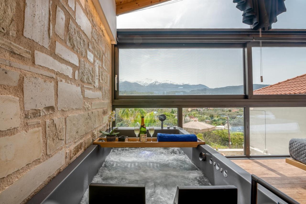 Villa Armenus, Private Pool, Garden, Bbq Chania  Bagian luar foto
